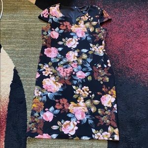 Beautiful crepe floral sheath